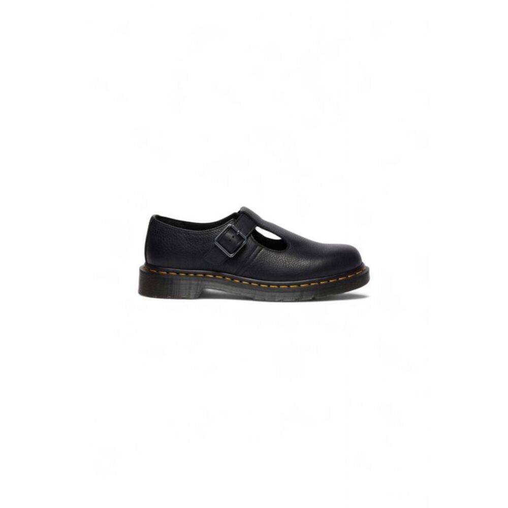 Dr. Martens Black Leather Platform Women's Pumps